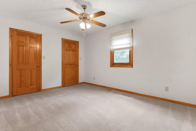 113 Bridgeport Way, Delaware, OH 43015 - spare room with light colored carpet and ceiling fan