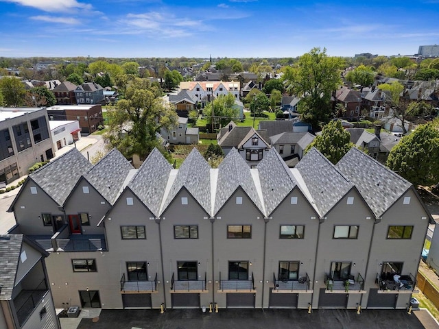 1106 Oak St Unit 12, Columbus, OH 43205 - aerial perspective of suburban area