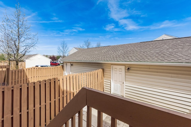 5958 Central College Rd, New Albany, OH 43054 - deck featuring fence