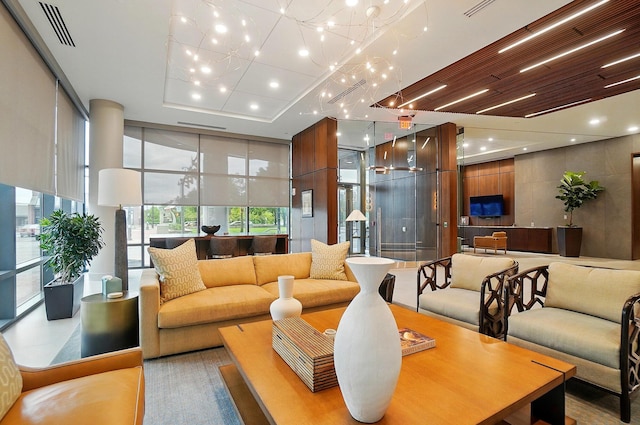 300 W Spring St Unit 515, Columbus, OH 43215 - community lobby with expansive windows
