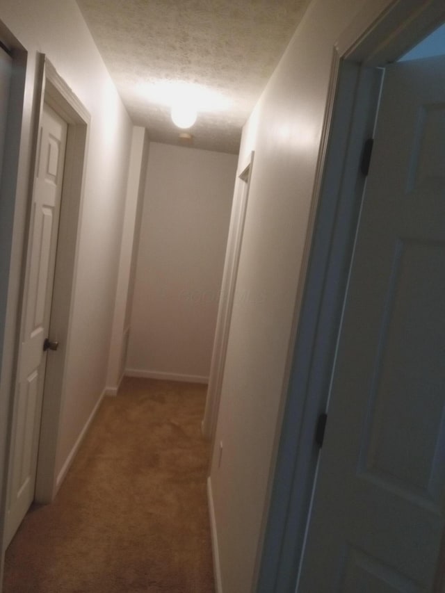5888 Abernathy Ln Unit 5888A, Columbus, OH 43232 - hall with carpet, a textured ceiling, and baseboards
