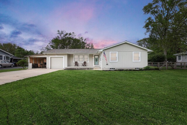 6641 Charles Rd, Westerville, OH 43082 - single story home featuring concrete driveway and a garage