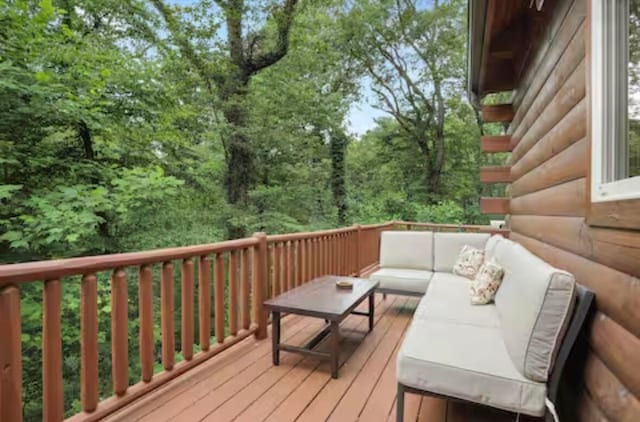 820 Pump Station Rd SE, Sugar Grove, OH 43155 - wooden terrace featuring an outdoor hangout area