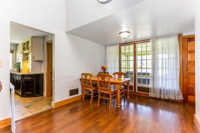 200 Park Ave, New Lexington, OH 43764 - dining room with wood finished floors and baseboards