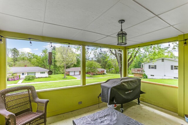 200 Park Ave, New Lexington, OH 43764 - sunroom featuring view of scattered trees