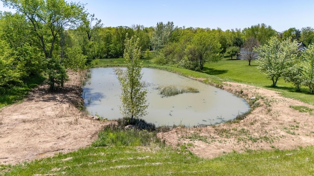 7684 Stout Rd, Circleville, OH 43113 - water view featuring a forest