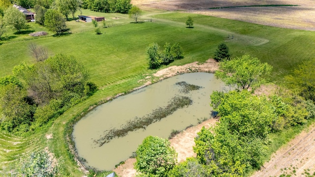 7684 Stout Rd, Circleville, OH 43113 - overview of rural landscape with a large body of water