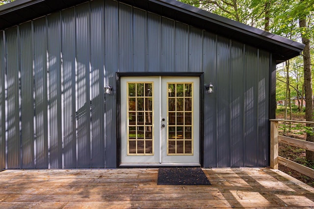 34047 W Buckingham Rd, Logan, OH 43138 - view of outdoor structure featuring french doors