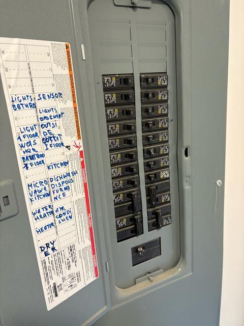 125 College St, Urbana, OH 43078 - utility room with electric panel