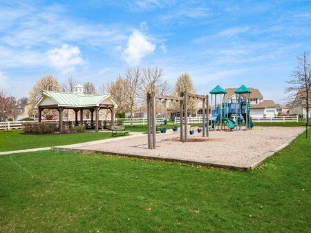 592 Summer Tree Loop, Marysville, OH 43040 - community jungle gym featuring a gazebo