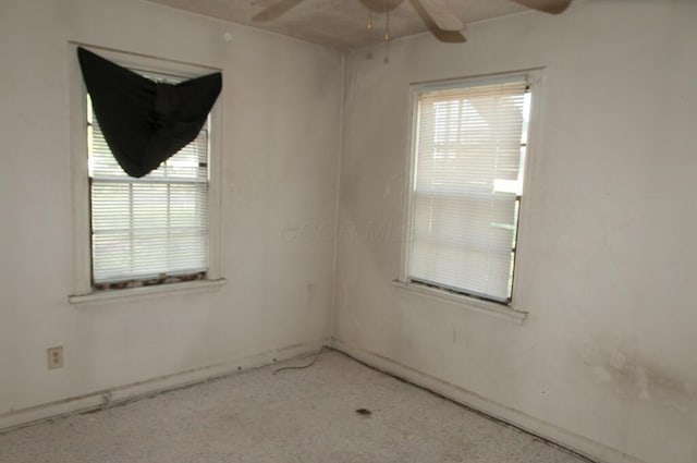 1275 Briarwood Ave, Columbus, OH 43211 - unfurnished room with ceiling fan
