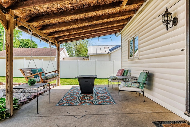 76 Resch St, Kenton, OH 43326 - view of patio with fence