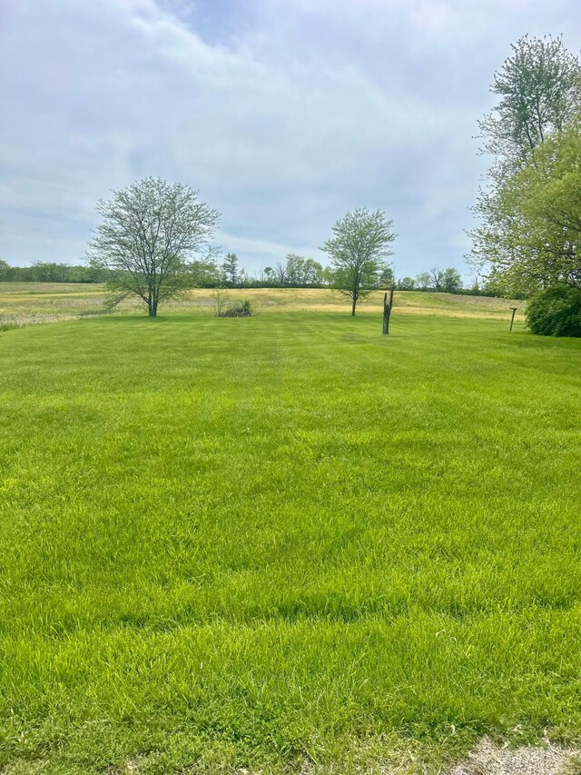 3617 Waugh Rd, Frankfort, OH 45628 - view of green lawn featuring a view of rural / pastoral area