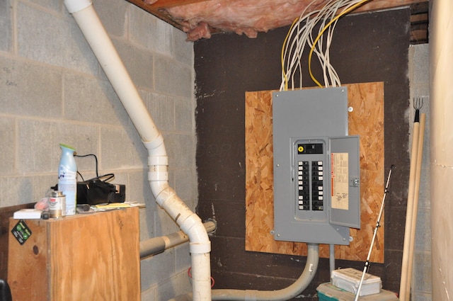 6051 E Clinton St, Albany, OH 45710 - utilities featuring electric panel