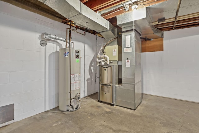 2095 Mccoy Rd, Upper Arlington, OH 43220 - utilities with gas water heater and heating unit