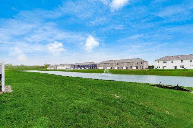 6355 Marinelli Dr N, Columbus, OH 43228 - view of community featuring a yard, a water view, and a residential view