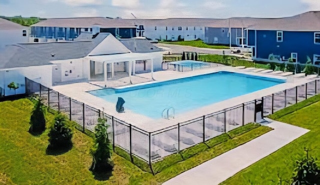 6355 Marinelli Dr N, Columbus, OH 43228 - community pool with a patio