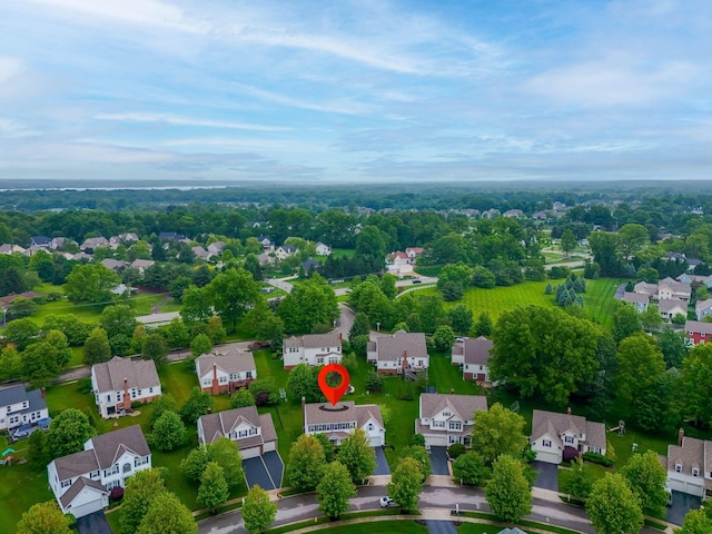 5073 Thornwood Dr, Westerville, OH 43082 - aerial perspective of suburban area