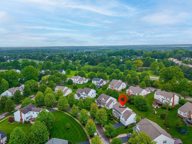 5073 Thornwood Dr, Westerville, OH 43082 - aerial view of residential area