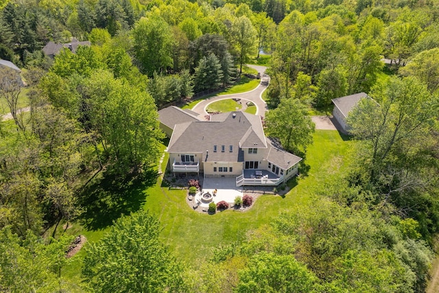 504 W Orange Rd, Delaware, OH 43015 - view of subject property with a forest