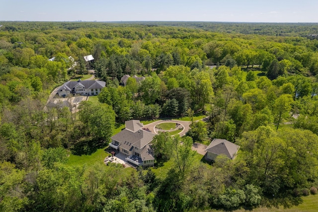 504 W Orange Rd, Delaware, OH 43015 - drone / aerial view of a heavily wooded area