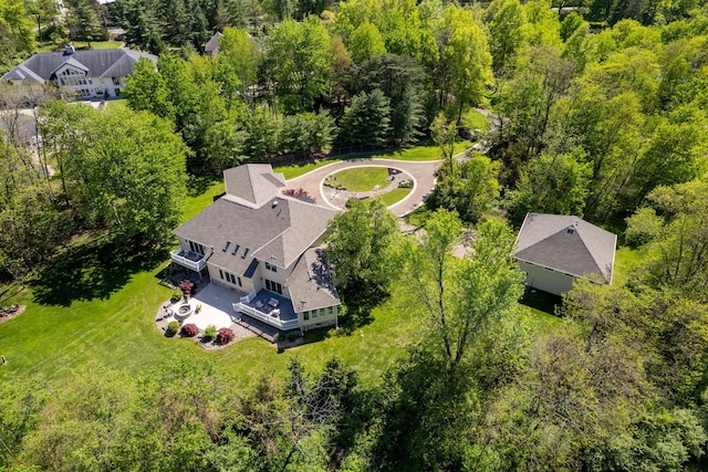 504 W Orange Rd, Delaware, OH 43015 - view of subject property with a forest