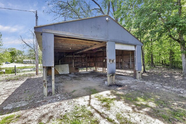 7205 W Grubb Rd NE, Thornville, OH 43076 - view of pole building