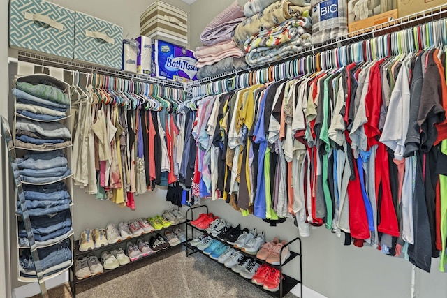 7205 W Grubb Rd NE, Thornville, OH 43076 - spacious closet featuring carpet floors