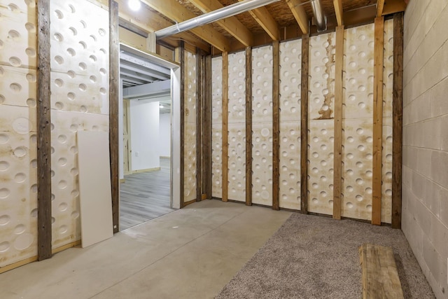 7205 W Grubb Rd NE, Thornville, OH 43076 - misc room featuring concrete flooring