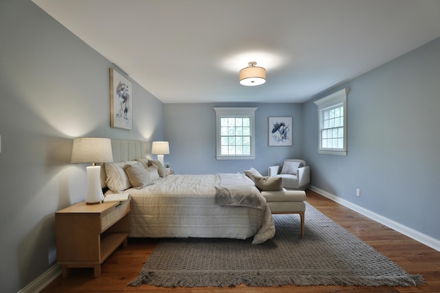 1155 Millcreek Ct, Columbus, OH 43220 - bedroom with wood finished floors and baseboards