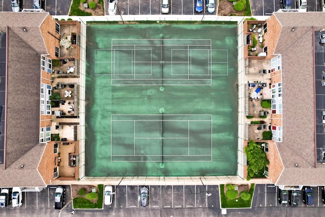 144 W Ticonderoga Dr Unit H, Westerville, OH 43081 - bird's eye view