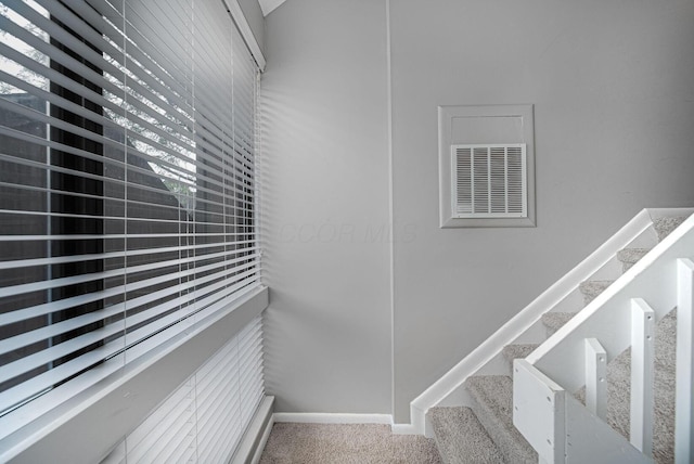 view of staircase