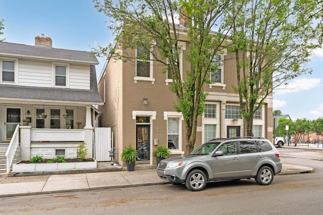 411 Reinhard Ave, Columbus, OH 43206 - view of property featuring brick siding