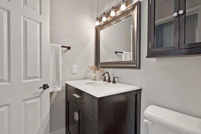 411 Reinhard Ave, Columbus, OH 43206 - half bath with vanity and toilet