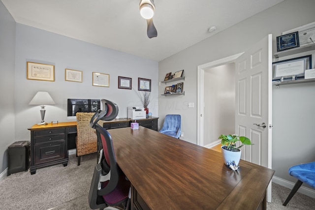 2557 Coltsbridge Dr, Lewis Center, OH 43035 - office with light colored carpet and baseboards