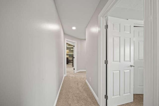 2557 Coltsbridge Dr, Lewis Center, OH 43035 - corridor featuring carpet, baseboards, and recessed lighting