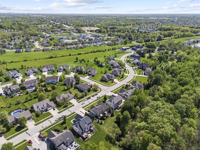 2557 Coltsbridge Dr, Lewis Center, OH 43035 - aerial view of property and surrounding area featuring nearby suburban area
