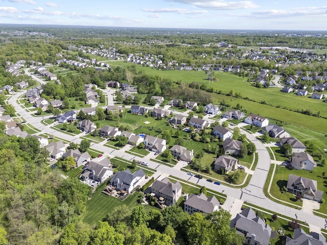 2557 Coltsbridge Dr, Lewis Center, OH 43035 - aerial view of property's location with nearby suburban area
