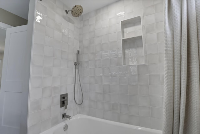 2727 Westmont Blvd, Columbus, OH 43221 - full bathroom with shower / bathtub combination with curtain