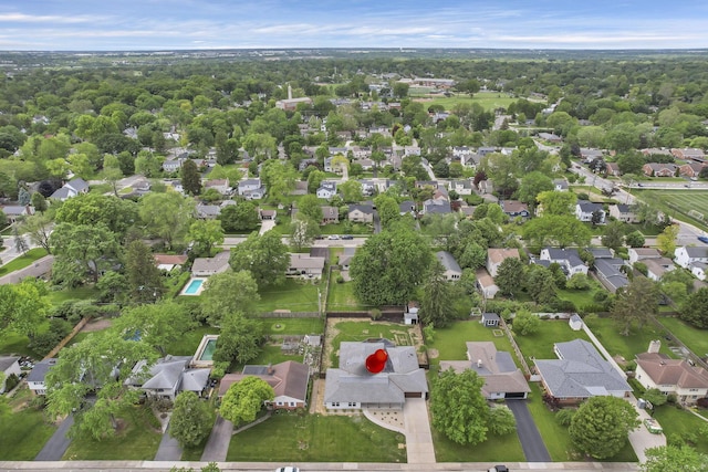 2727 Westmont Blvd, Columbus, OH 43221 - aerial perspective of suburban area