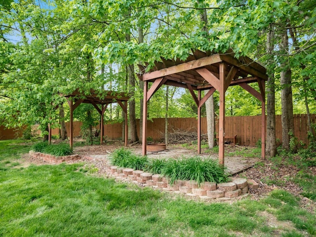 view of yard