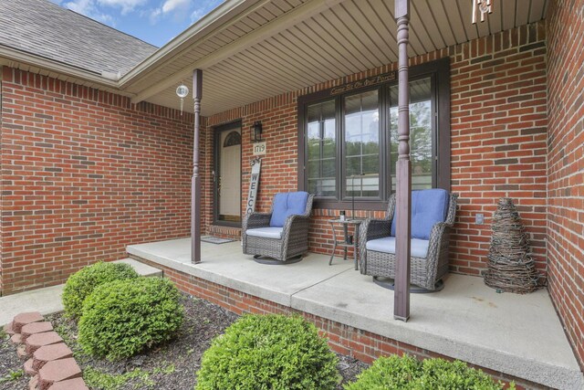 1719 Marion Rd NW, Utica, OH 43080 - view of patio with a porch