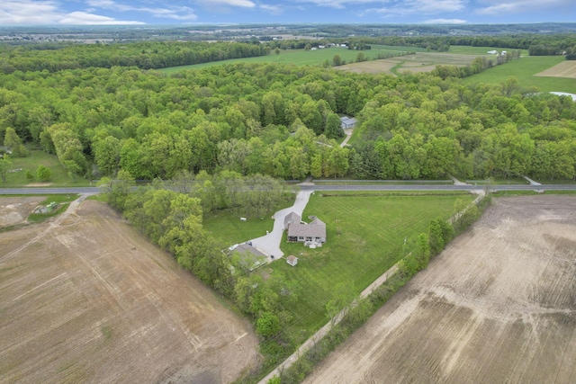 1719 Marion Rd NW, Utica, OH 43080 - aerial view of sparsely populated area featuring a heavily wooded area