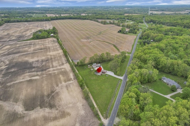 1719 Marion Rd NW, Utica, OH 43080 - aerial view of property's location with rural landscape and extensive farmland