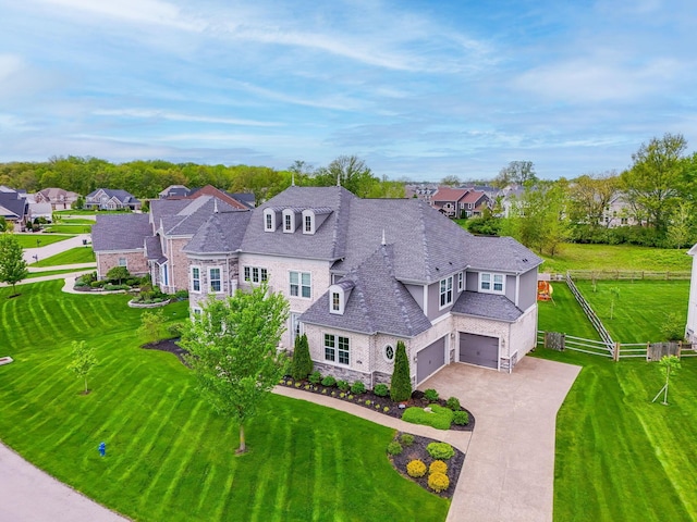 6540 Marshview Dr, Hilliard, OH 43026 - aerial perspective of suburban area