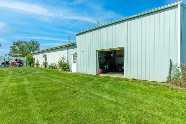 10164 Busey Rd, Canal Winchester, OH 43110 - view of pole building with a lawn