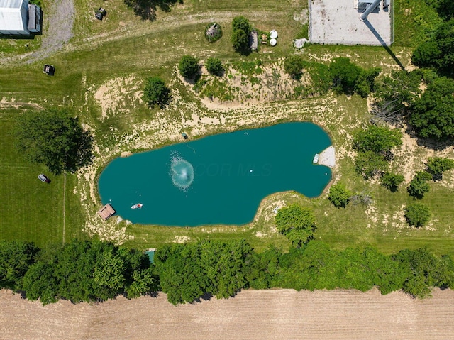 10164 Busey Rd, Canal Winchester, OH 43110 - aerial view of property and surrounding area with a nearby body of water