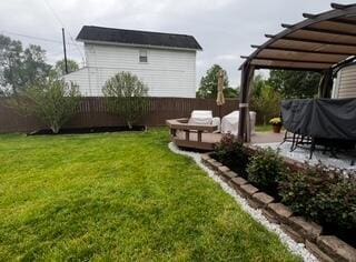 44 King Ave, Newark, OH 43055 - view of yard with a deck