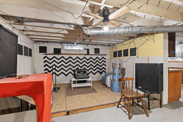 3204 Mcguffey Rd, Columbus, OH 43224 - view of unfinished below grade area