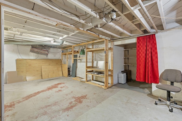 3204 Mcguffey Rd, Columbus, OH 43224 - view of unfinished basement